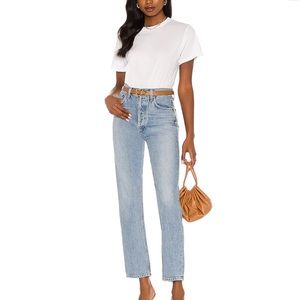 AGOLDE 90s pinch waist jean in color sound wave. Size 30.